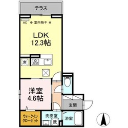 レイクラーヴォの物件間取画像